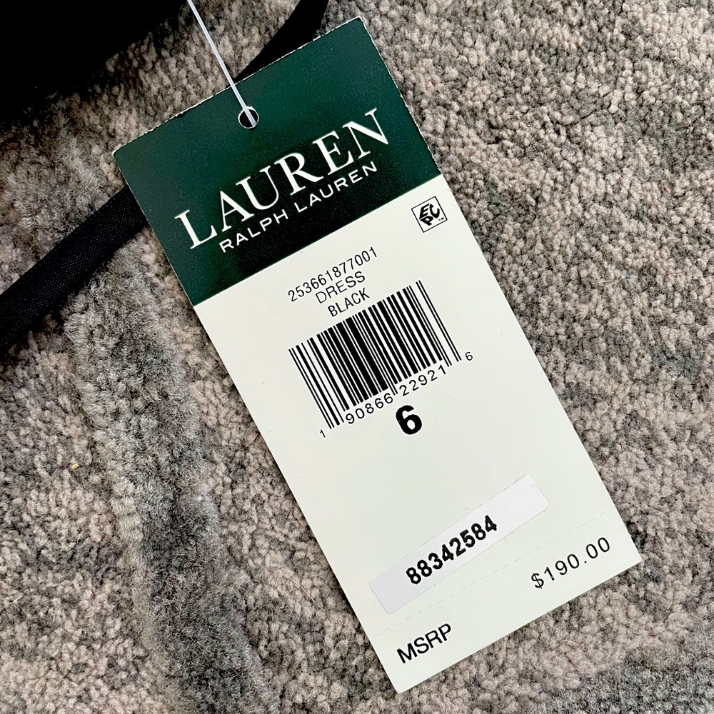 NWT black long dress